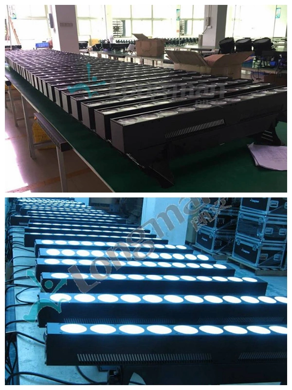 DMX 12PCS 25W Rgbaw 5in1 COB LED Stage Blinder Light