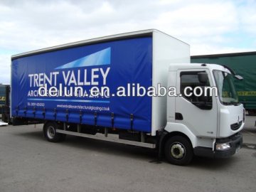 vinyl coated polyester truck tarp fabric truck tarpaulin,truck tarp