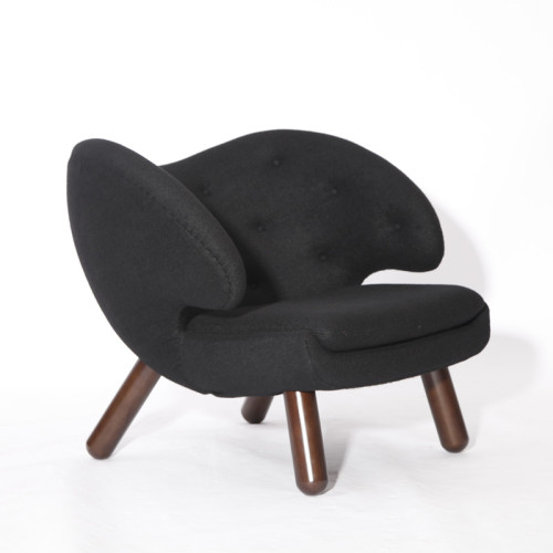 UFinn Juhl lesikhumba pehican Lounge Chair