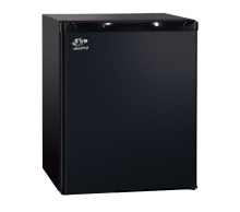 Minibar Lockable Vertical Showcase Refrigerator Fashion Black Absorption Fridge