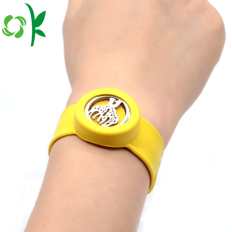 Promotion Scented Watch Strip Silicone Slap Bracelet