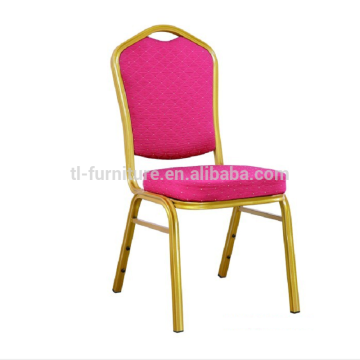 Metal Gold banquet chair,price steel banquet chair