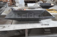 Blue limestone wash basin lime stone sink bathroom lavobo