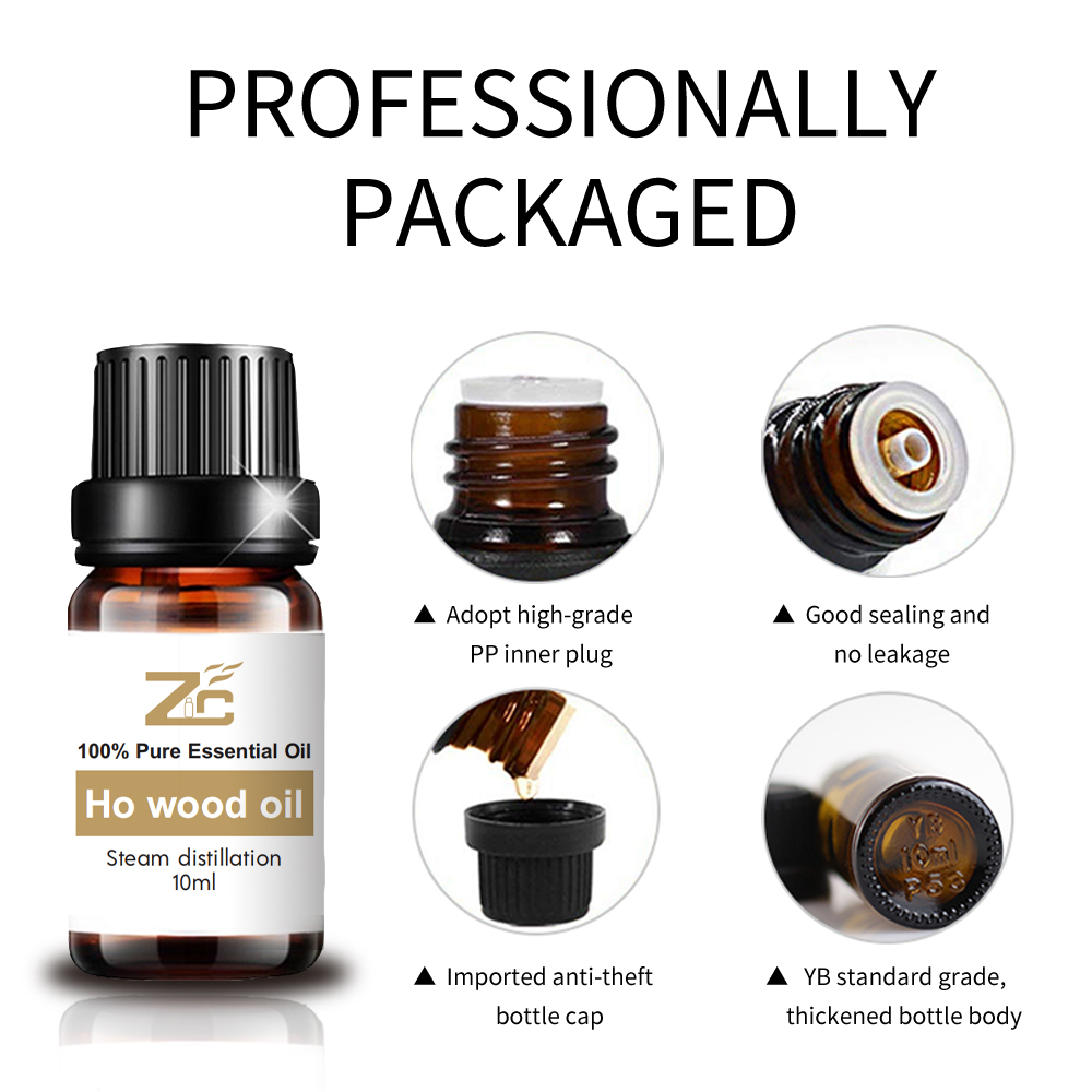 Pure and Organic Ho Wood Essential Oil