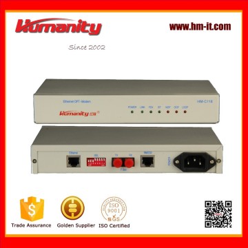 humanity Ethernet optical modem for optical network