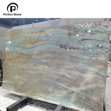 Brazilian Pink Quartzite Slabs for Interior Decoration