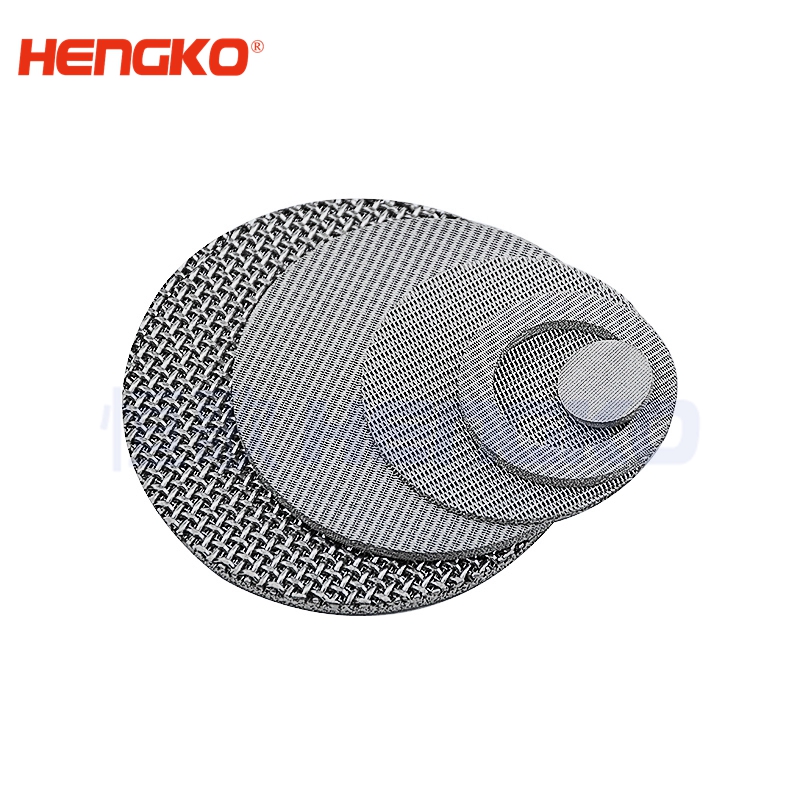 Heat Resistance SS316L Porous Stainless Steel Sintered Filter Plate For Pharmaceutical Industry