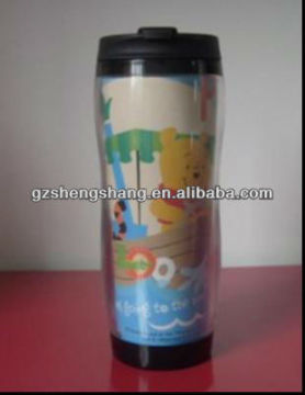 300ml plastic insert coffee cups, insulated paper coffee cup