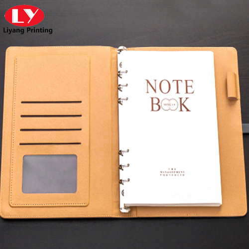 notebook a5 μαλακό PU και δερμάτινο προσαρμοσμένο βιβλίο