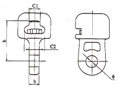 W Socket Clevis