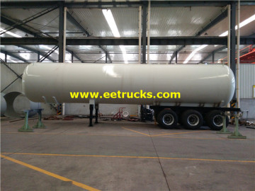 59.5m3 LPG Propane Transport Trailers