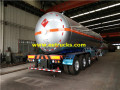 60 CBM 24MT LPG Semi-reboque petroleiros