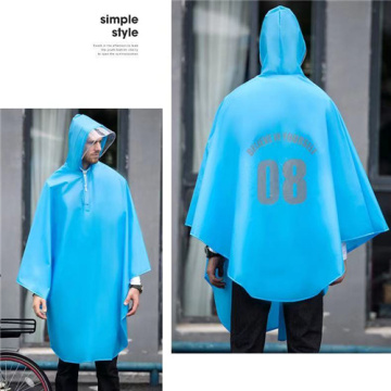 Color customized EVA raincape