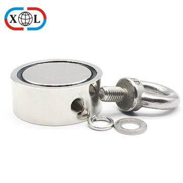 Durable Neodymium Fishing Magnet with Eyebolt Hooks