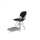 Réplica couro Eames Bikini Pad Wire Chair