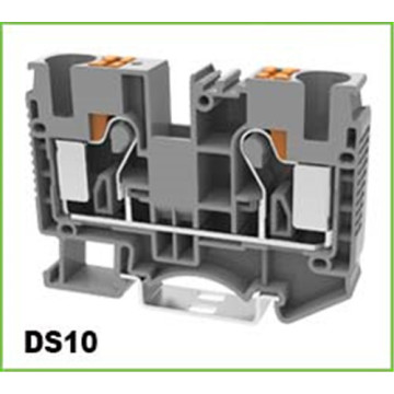 الربيع-- قفص دفع في dinrail كتل طرفية 2.5mm2