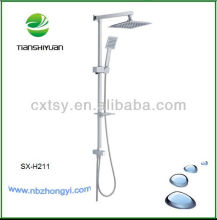 showers bathroom big rain shower head shower rail slider set