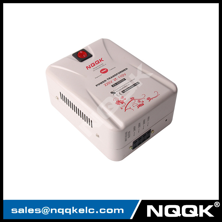 Input 110VAC -240VAC Output 110V or 220V 2000va power transformer for 110V to 220V