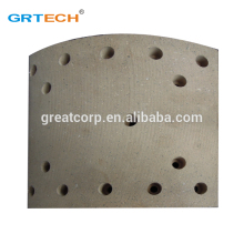 Good quality drilled truck brake lining material