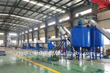 PET bottle flakes recycling machinery