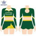 Aangepaste jeugd crop top cheer uniformen