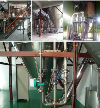 Pressure Sprey Dryer Metalen Pressure ion Sprey Dryer