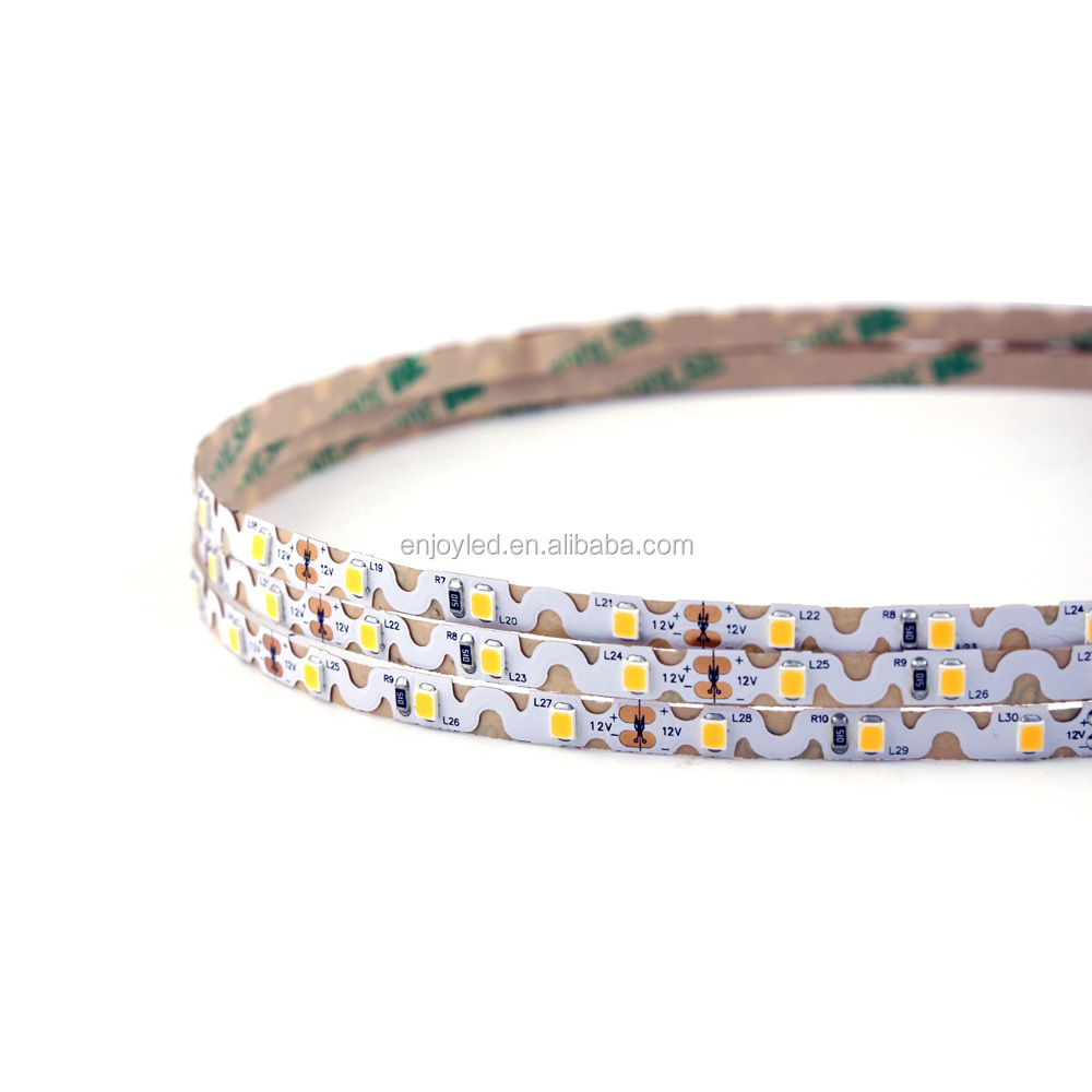 bendable S shape zigzag 2835 smd led strip 6mm led strip