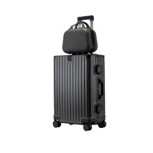 Aluminum Smart Suitcase with Customized High Appearance Level and Smart Combination Lock