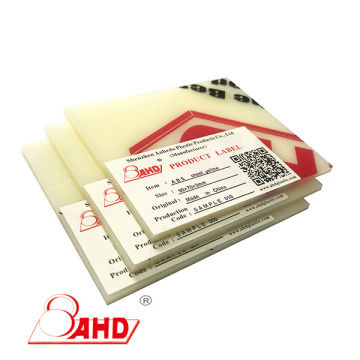 0.5mm 0.8mm 2mm Thick Plastic Board ABS Plate