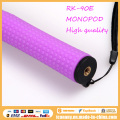 2015 fábrica oferta grossista monopé Rk90e com fio cabo levar pólo Stick Selfie remoto monopé, fio monopé Selfie Stick