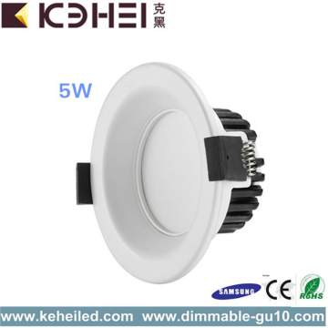 Black White Silver LED Downlights 5W 2.5 Inch