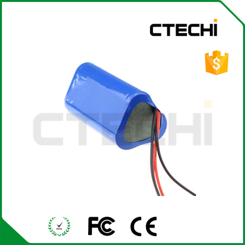 Reliable Batteries 3.7V 6600mAh Rechargeable 18650 Lithium Battery Pack