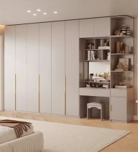 wardrobe with dressing table