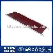 Skidproof Osha Scaffolding Board Aluminum Plank With Plywood Atop