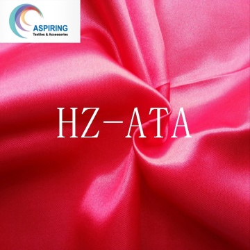 75D*100d Polyester Satin Fabric/Dying Satin Fabric