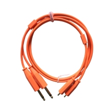 Φ6.35mm mono plug to RCA plug cable