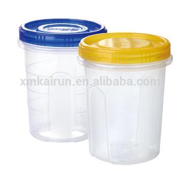 Round Shape Candy container/plastic candy box/plastic candy container