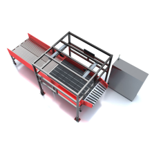Automated Parcel Singulation and Sorting System with Scanning Technology