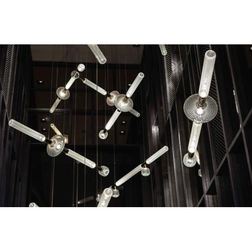 Nordic Ceiling Hotel Villa LED Chandelier Light