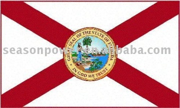 New 3x5 Florida American state polyester flags