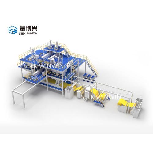 pp spunbond and meltblown nonwoven machine