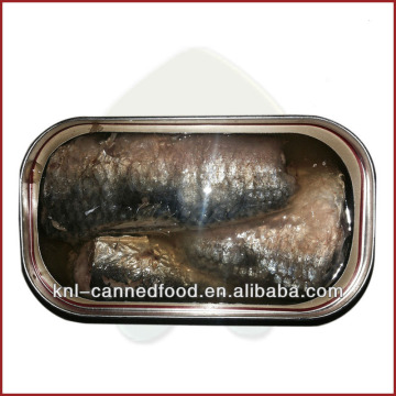 sardines process in vegetable oil 125gX50tins