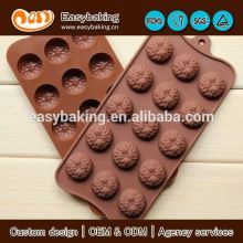 Gracious flower custom silicone ice mould
