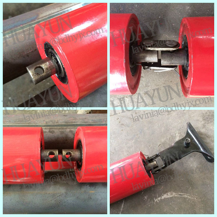 194mm Dia Mining used Hanging Belt Conveyor Heavy Duty Idler Roller