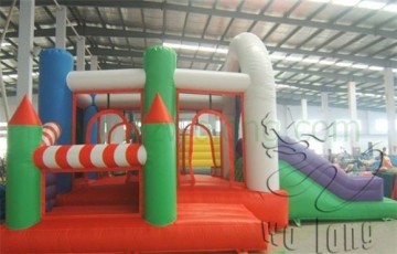 CE inflatable bouncy castle, bouncing castle commercial