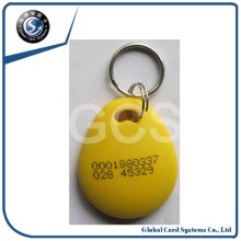 antenna 125khz rfid key washable nfc tag logo hang tags