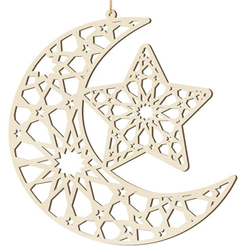 Ramazan Eid Ahşap Duvar Kolye