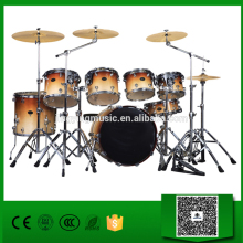 High Grade 7 pcs Painting Drum Sets/Drum Kits