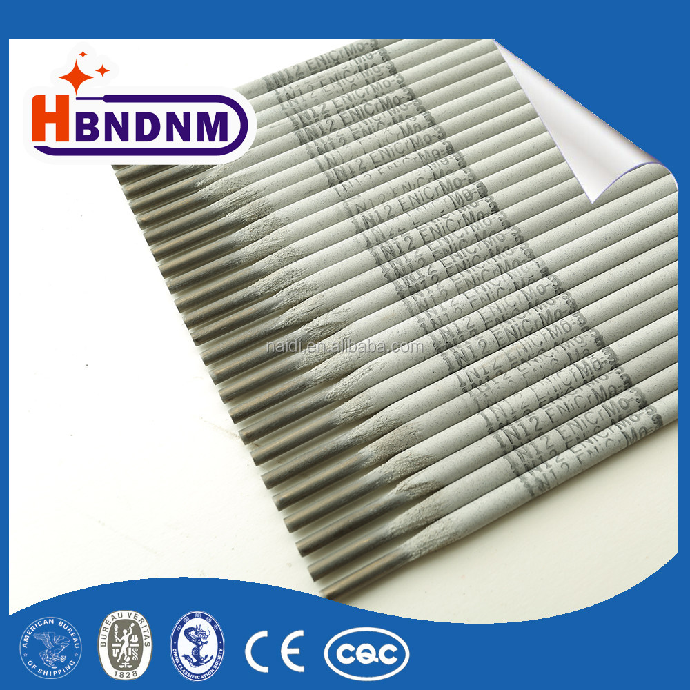 GB eni6625l electrodes rod 4mm AWS a5.11 ENiCrMo-3 Nickel welding electrodes for inconel 625 800 801