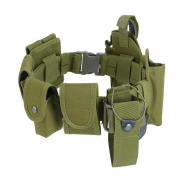 WANZHUO Outdoor Tactical Belt - Multi-Functional Security Belt for Combat Training and Duty